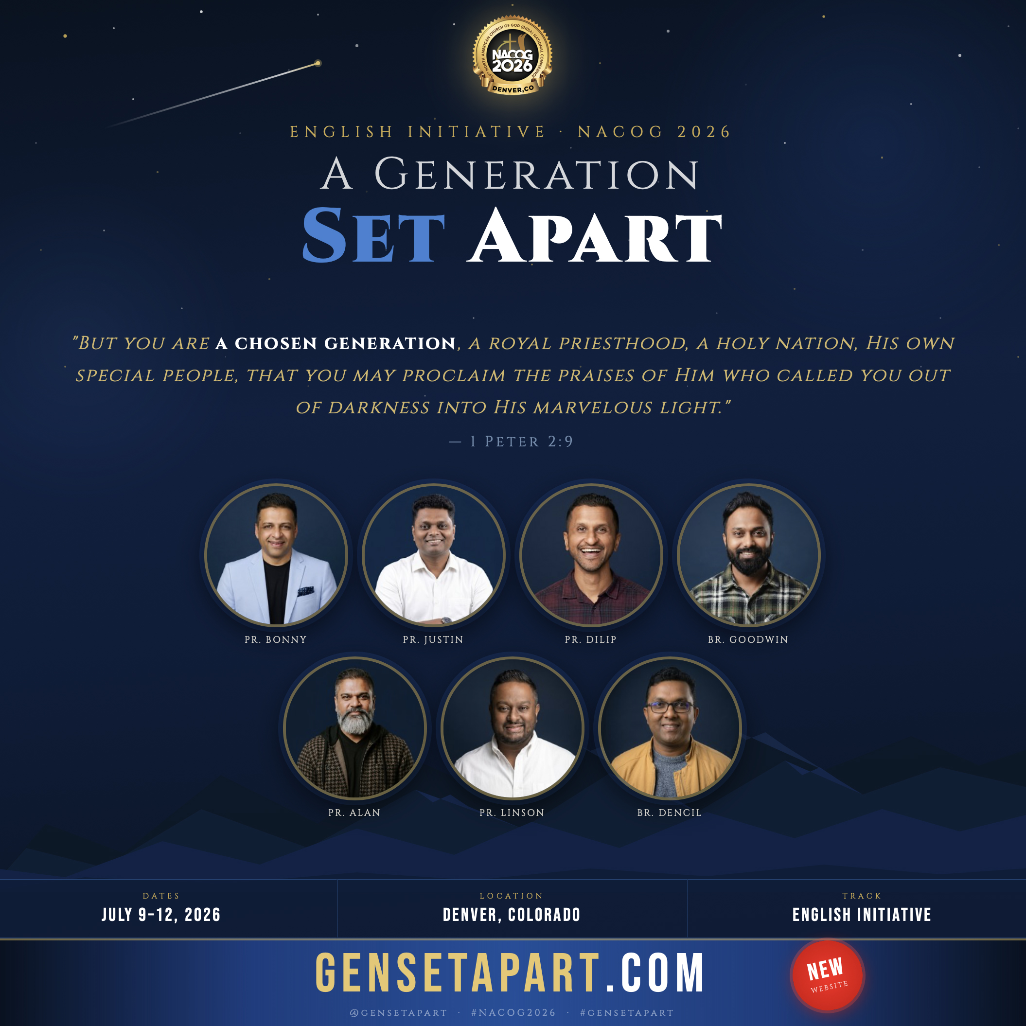 Gen Set Apart — English Initiative at NACOG 2026